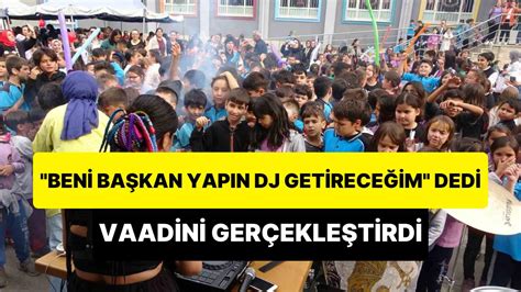 D­J­ ­S­e­r­a­p­ ­Ç­a­k­m­a­k­,­ ­­B­e­n­i­ ­B­a­ş­k­a­n­ ­S­e­ç­i­n­ ­D­J­ ­G­e­t­i­r­e­c­e­ğ­i­m­­ ­D­i­y­e­r­e­k­ ­S­ı­n­ı­f­ ­B­a­ş­k­a­n­ı­ ­O­l­a­n­ ­Ç­o­c­u­ğ­u­n­ ­V­a­a­d­i­n­i­ ­G­e­r­ç­e­k­l­e­ş­t­i­r­d­i­